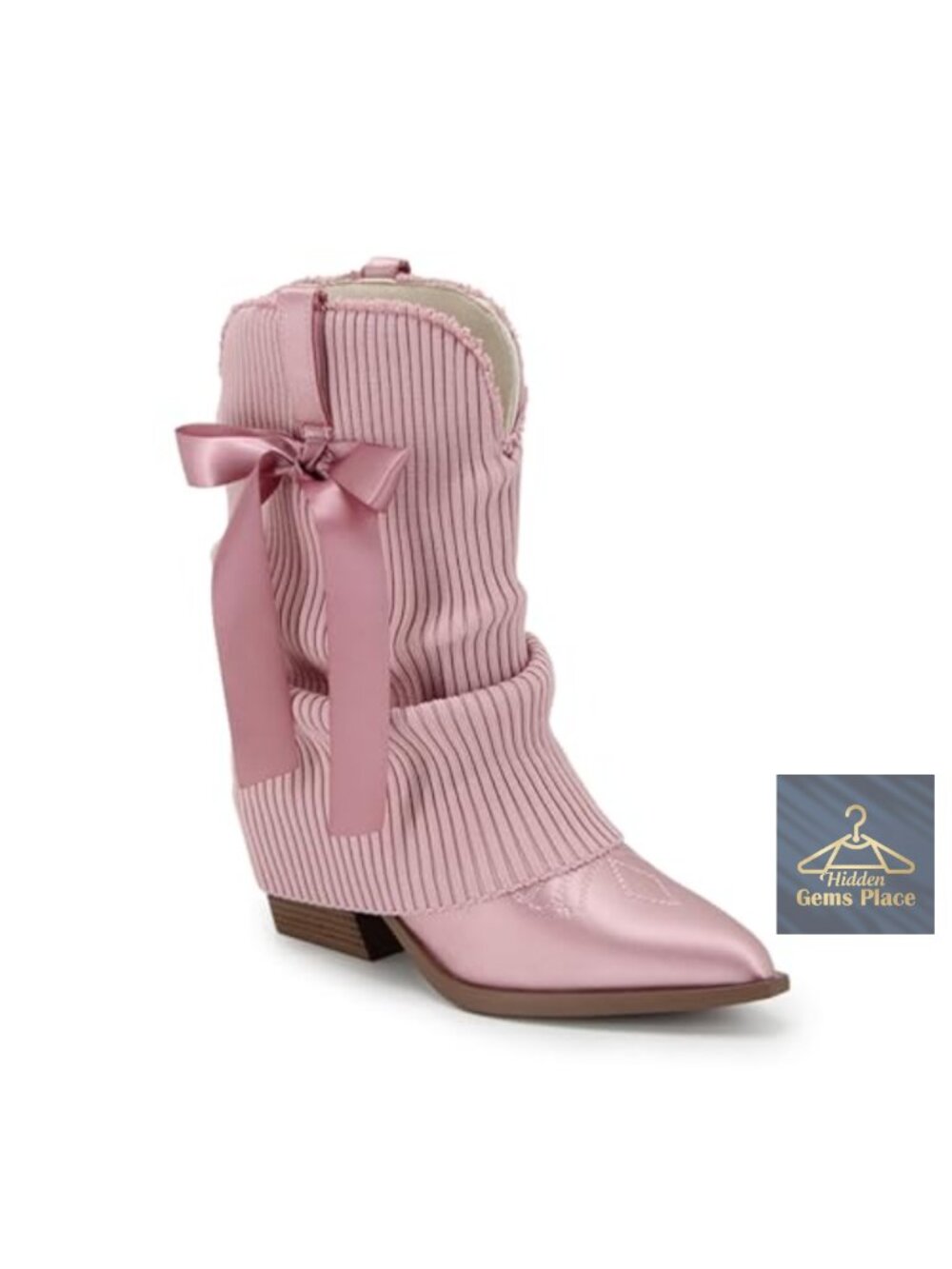 Satin Ballet Heels with 4-Inch Stiletto, Pointed Toe, Bow Detail, Lace-Up &